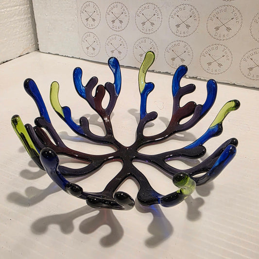 Coral Style Glass Bowl