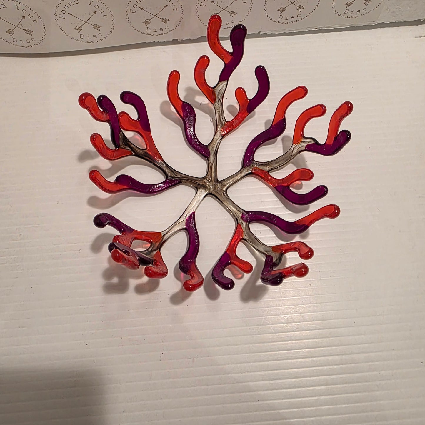 Coral Style Glass Bowl