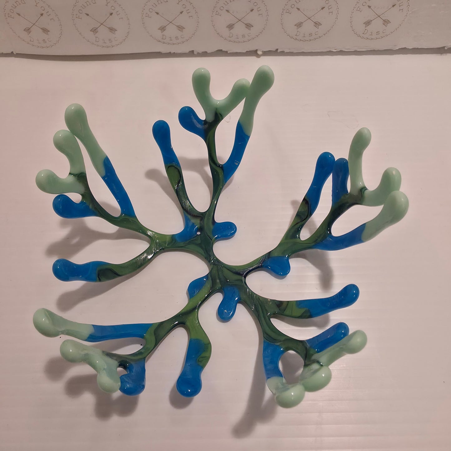 Coral Style Glass Bowl