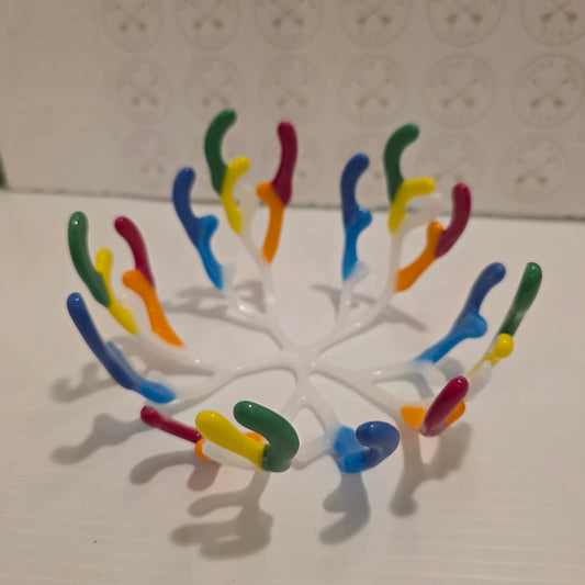 Coral Style Glass Bowl