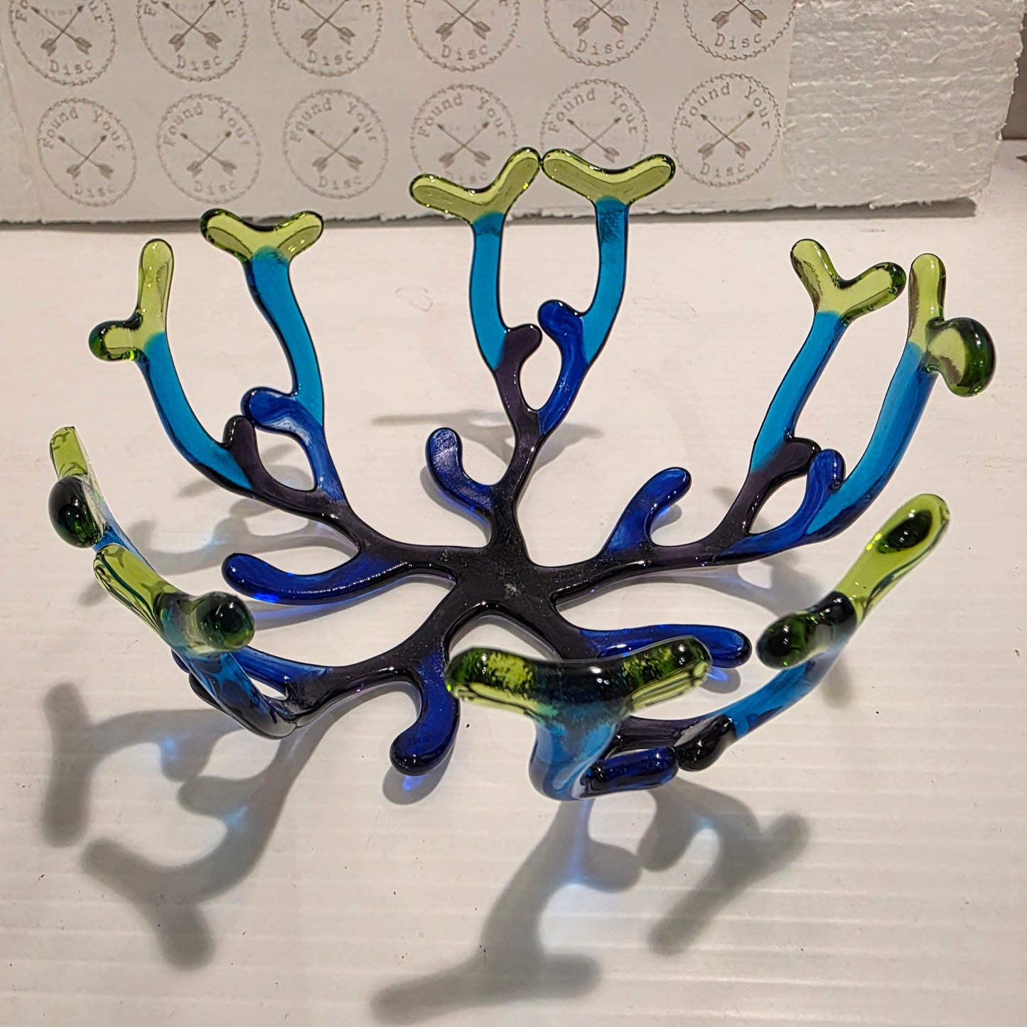 Coral Style Glass Bowl