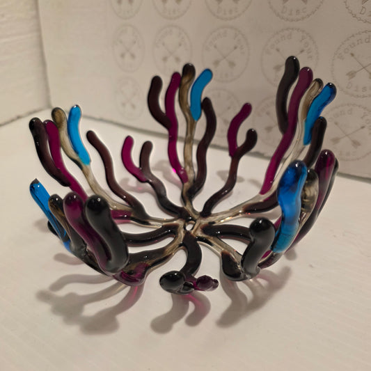 Coral Style Glass Bowl