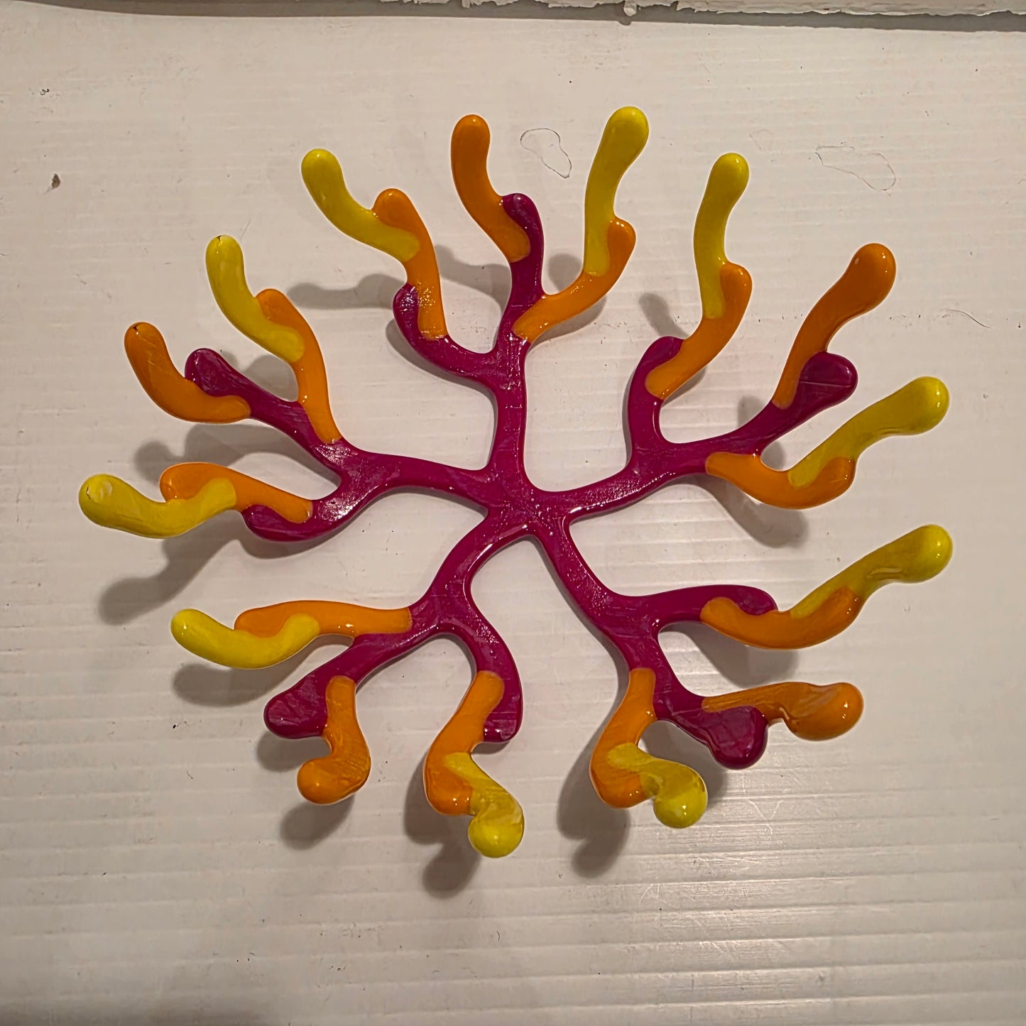 Coral Style Glass Bowl