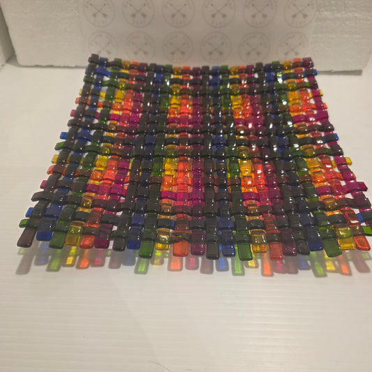 Woven Glass Platter