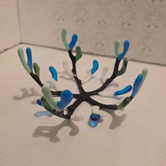 Coral Style Glass Bowl