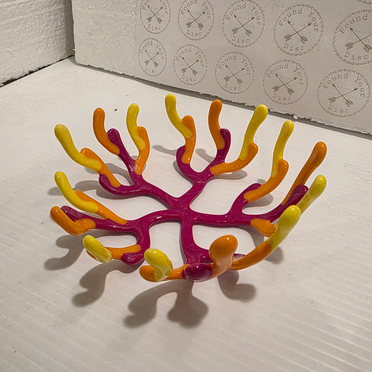 Coral Style Glass Bowl