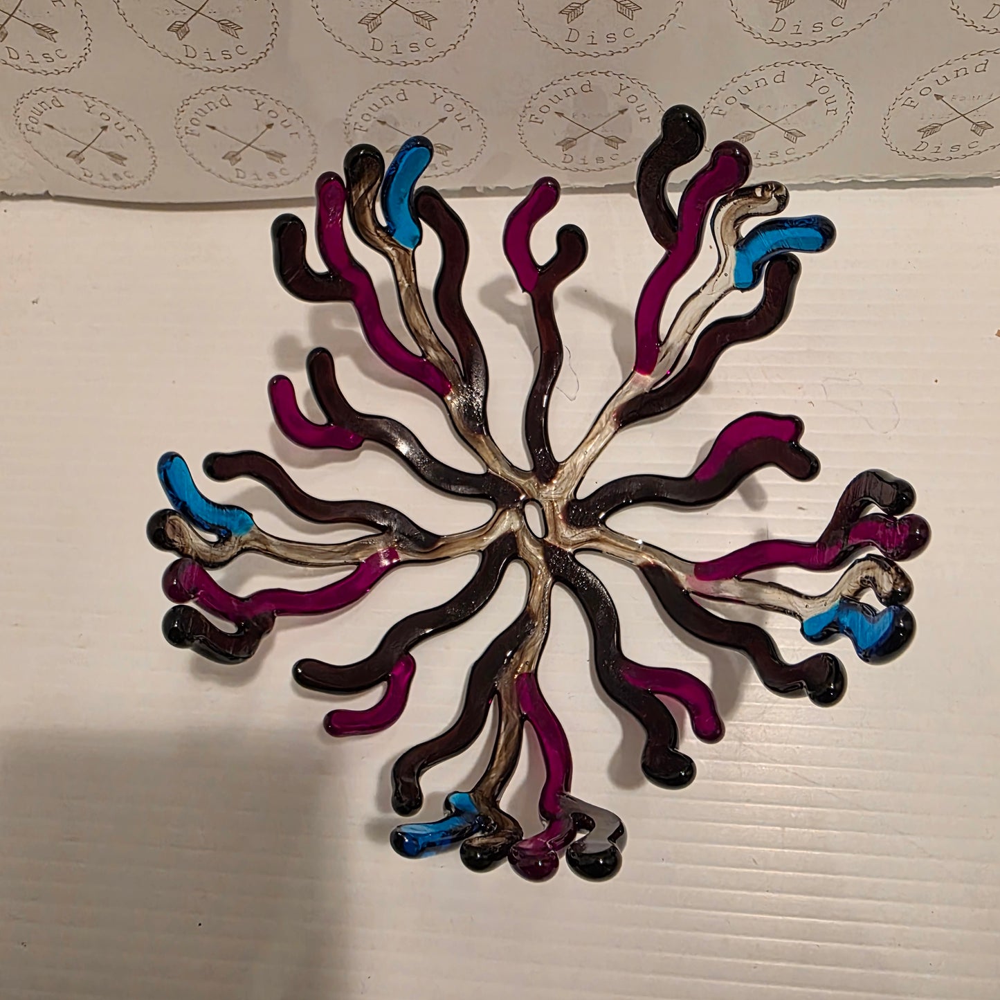 Coral Style Glass Bowl