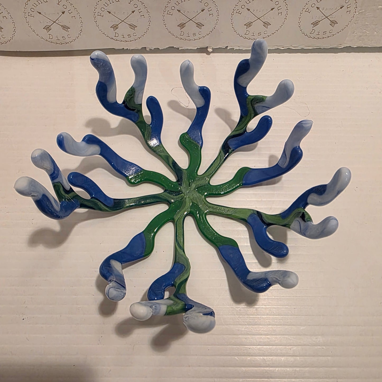 Coral Style Glass Bowl