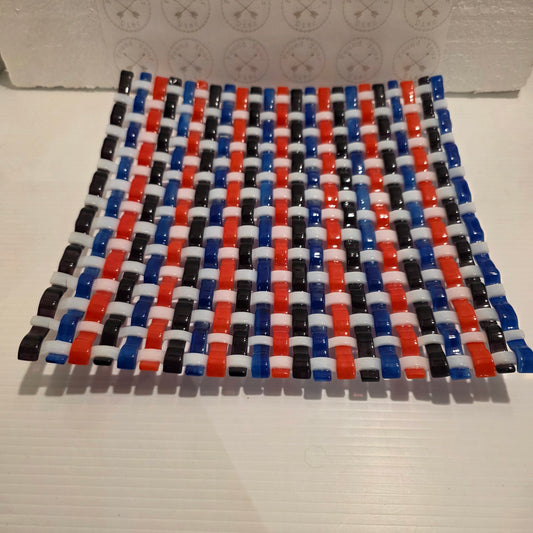 Woven Glass Platter