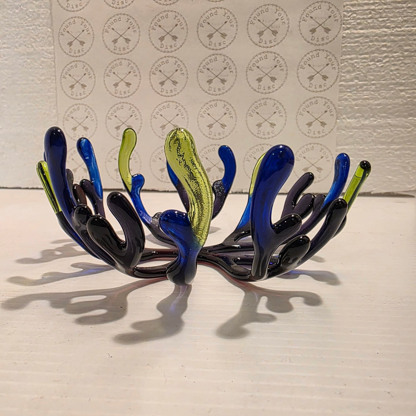 Coral Style Glass Bowl