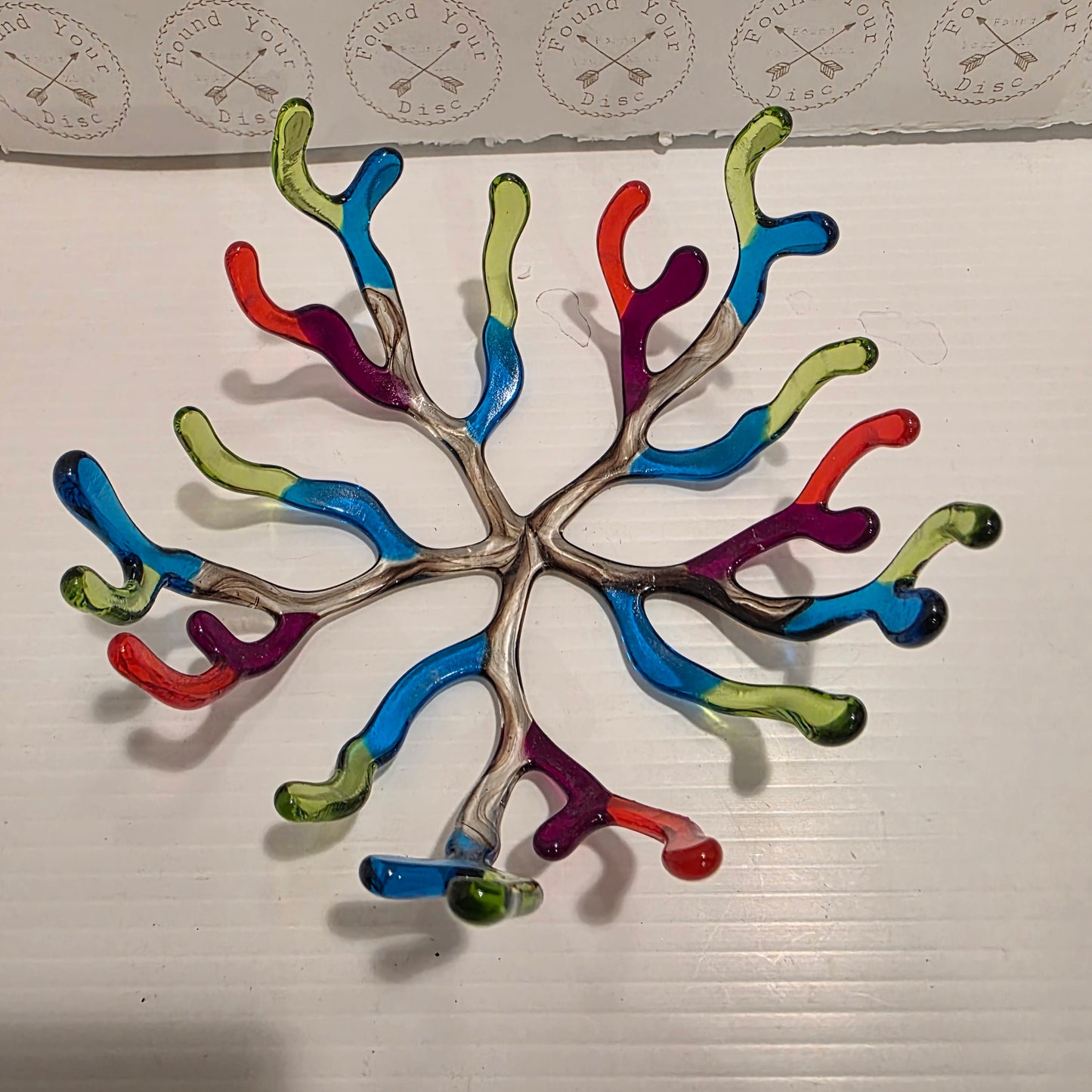 Coral Style Glass Bowl