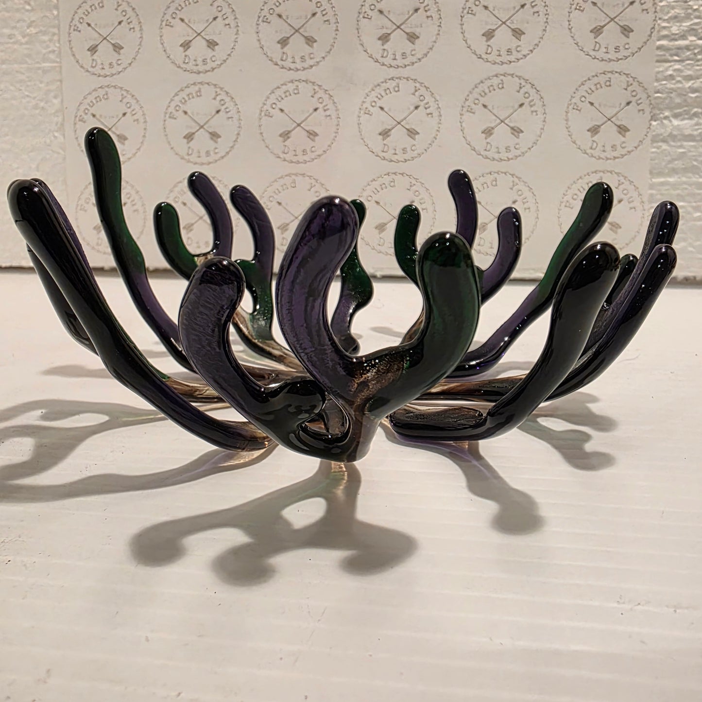 Coral Style Glass Bowl