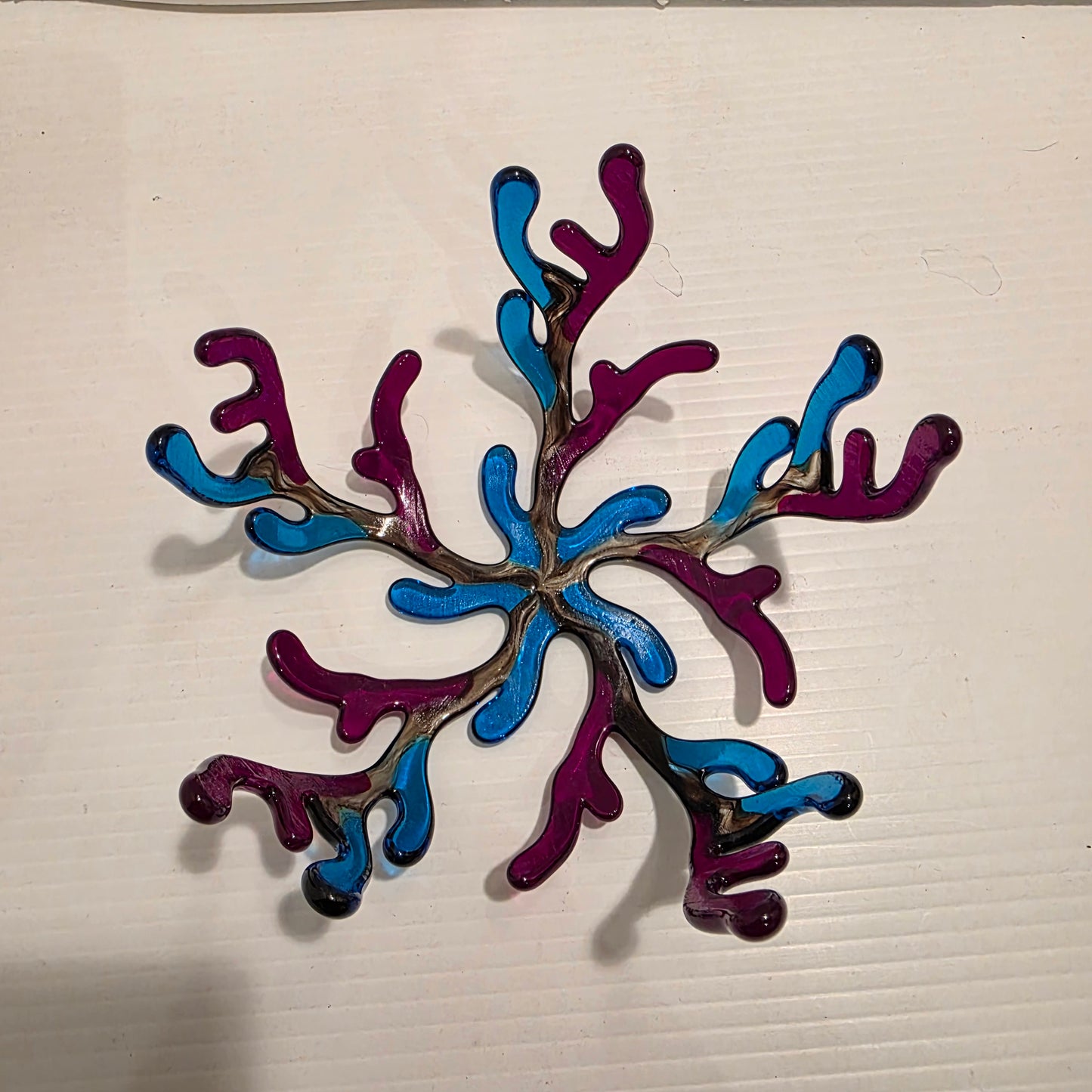 Coral Style Glass Bowl