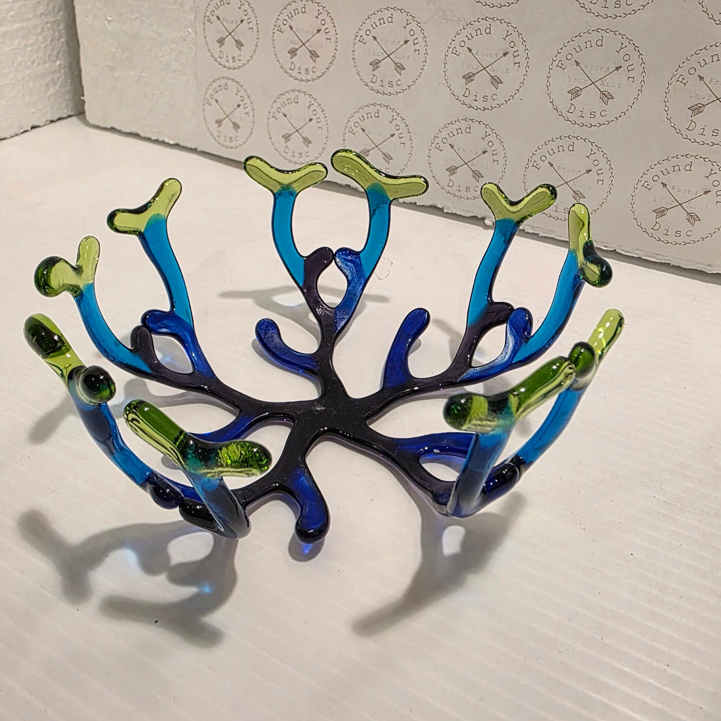 Coral Style Glass Bowl